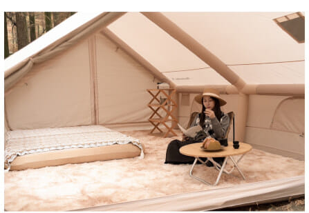 เต็นท์เป่าลม MOUNTAINHIKER 12 ตรม. สีกากี_5